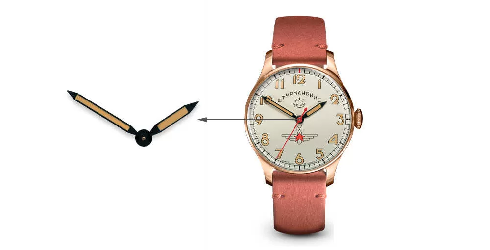 правильные стрелки оригинальных часов штурманские